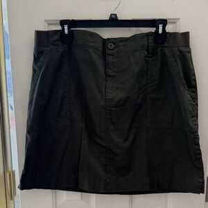 Lee Olive Mini Skirt